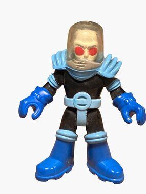 Imaginext DC Super Friends MR FREEZE Action Figure Black and Blue